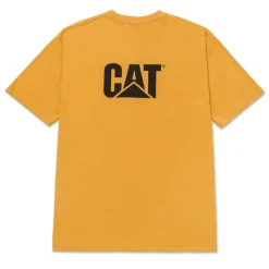 CAT Trademark T-shirt Mustard Gr.M