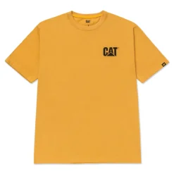 CAT Trademark T-shirt Mustard Gr.2XL