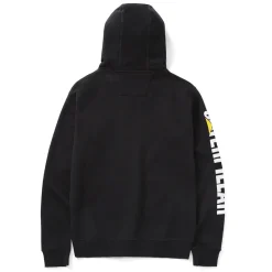 CAT Zip Hoodie Banner Gr. 2XL schwarz