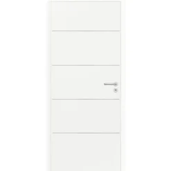 Classen Zimmer-Tür M.4 Weiß CPL 98,5 cm Anschlag rechts