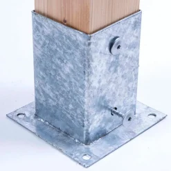 Connex Pfostenschrauben vz 8,0 x 40 mm mit angepresster Schreibe inkl Bit TX40