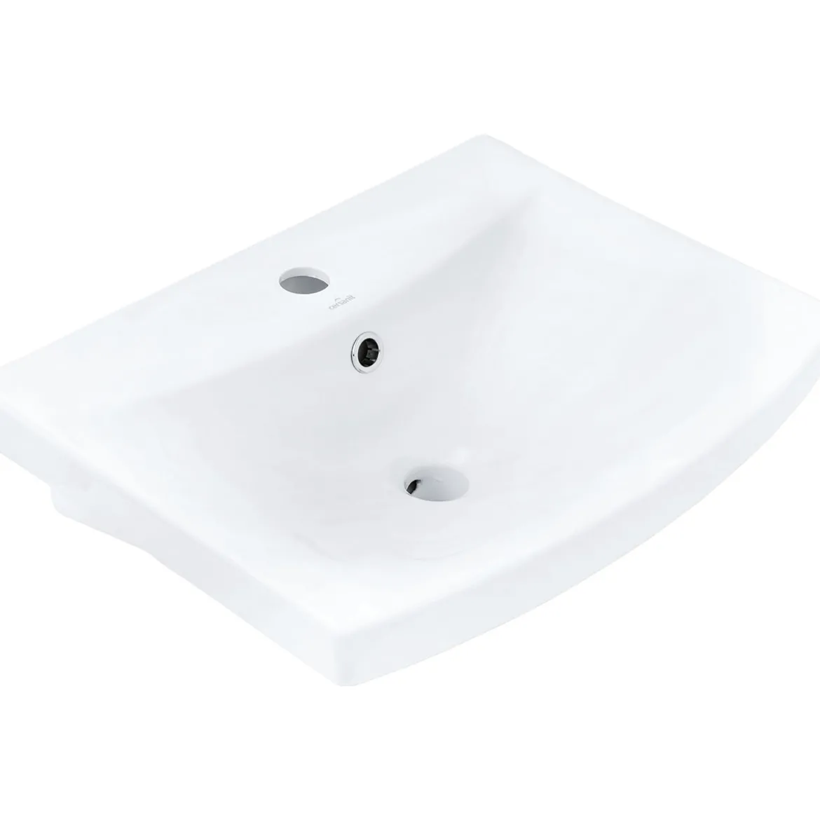 Cornat Handwaschbecken Rimini HWB 50 cm weiß