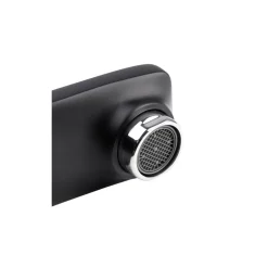 Cornat Waschtischarmatur-Set Edition Black, Druck-Ablauf, Farbe: Schwarz/Chrom