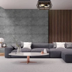 Decosa Wandpaneel Betonoptik grau 50x50 cm
