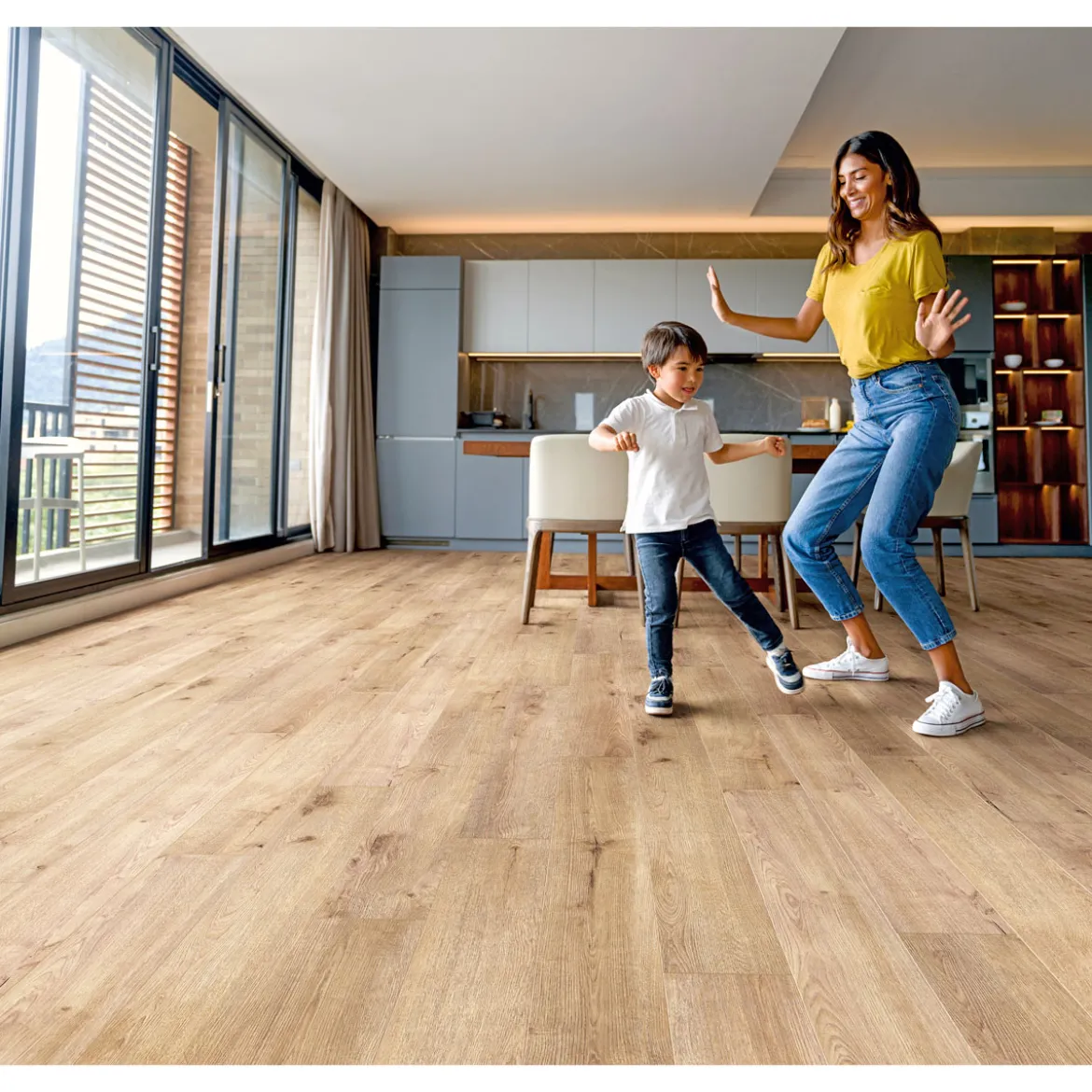 Designboden O.R.C.A Flex Sand River Oak 128,8 x 18,9 cm