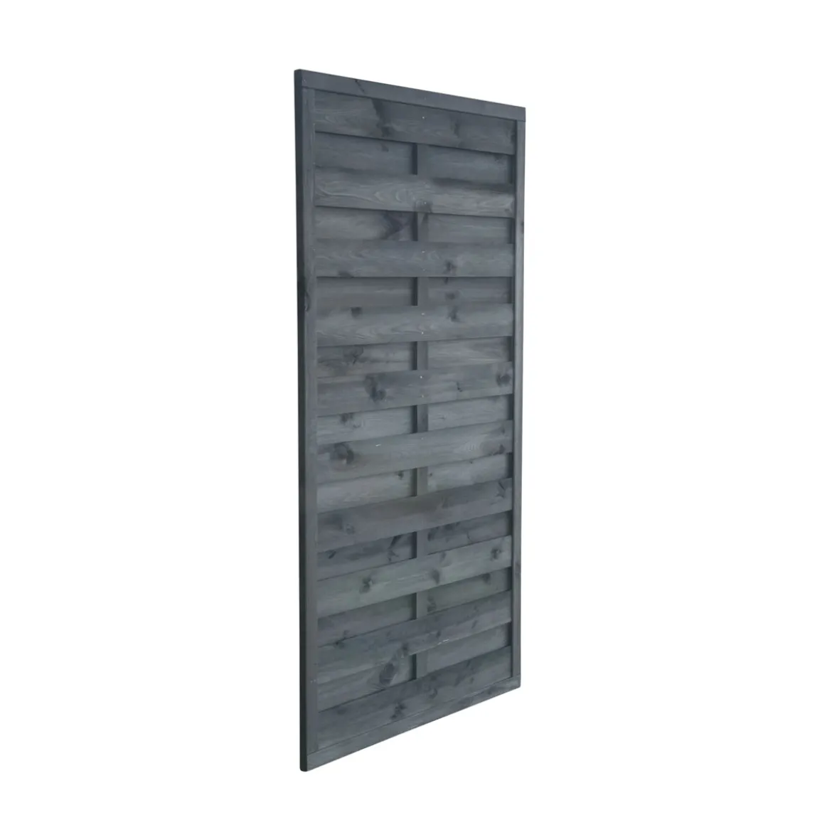 Dichtzaum 90 x 180 cm glatt Kiefer dunkel- grau gebeizt