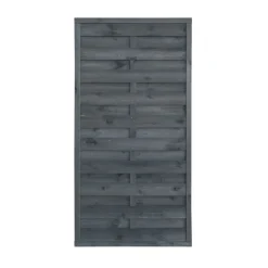 Dichtzaum 90 x 180 cm glatt Kiefer dunkel- grau gebeizt