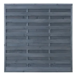 Dichtzaun dunkelgrau 180 x 180 cm
