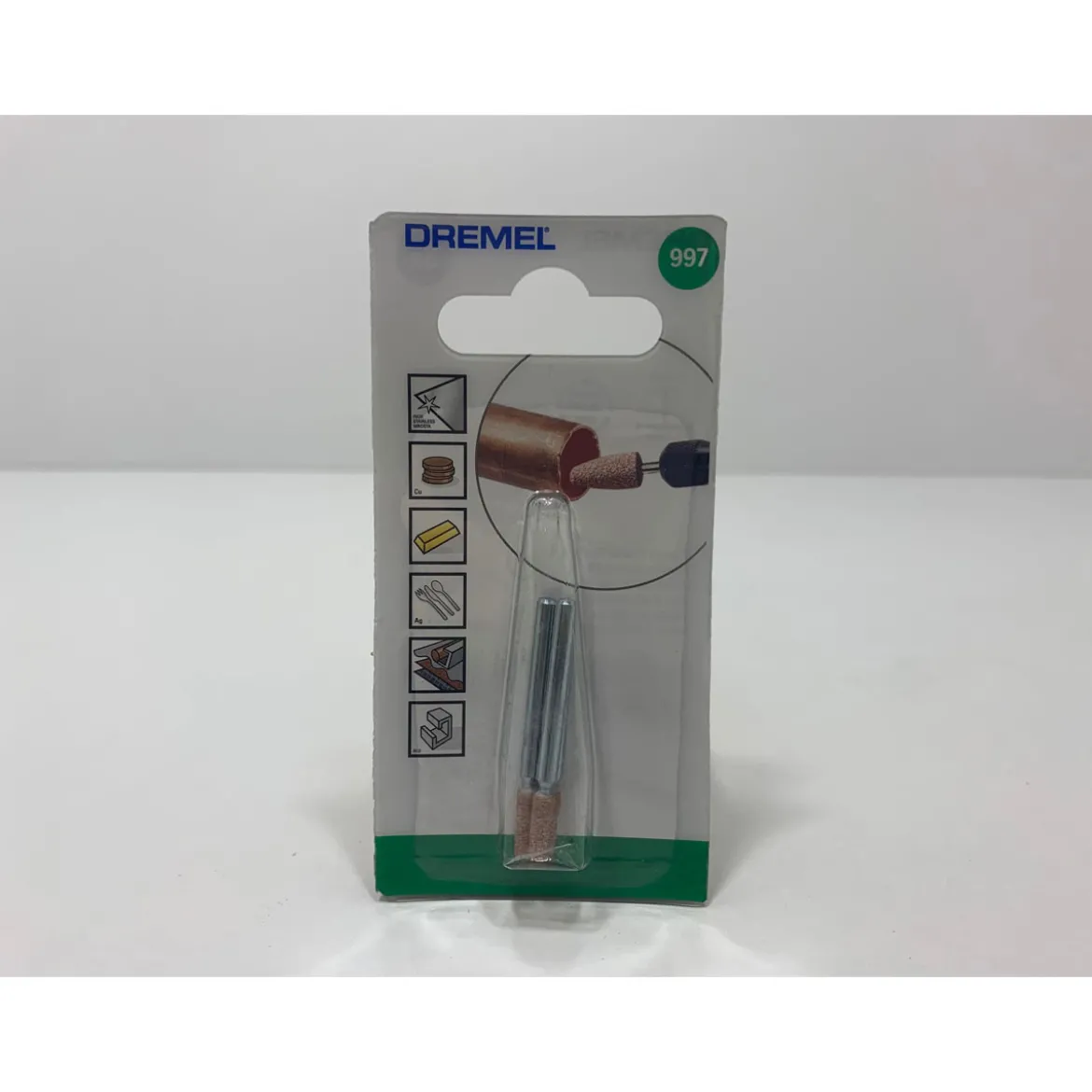 DremelAluminiumoxid-Schleifstein Durchmesser 3,4 mm