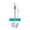 DremelHochgeschwindigkeits-Fräsmesser Durchmesser 6,3 mm