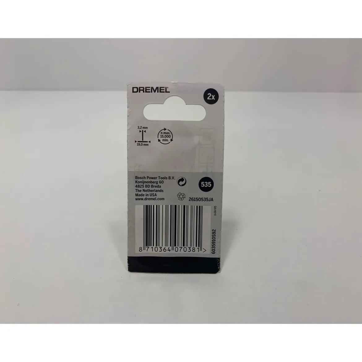 DremelMessingbürste Durchmesser 19 mm 2 Stück