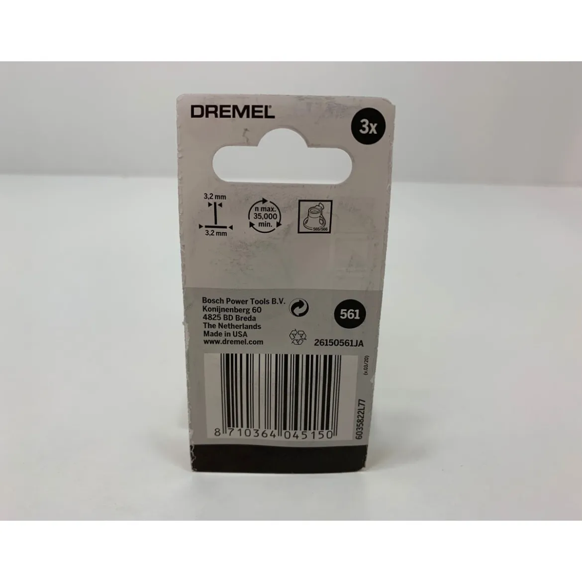 DremelSpiral-Universal-Fräsmesser Durchmesser 3,2 mm