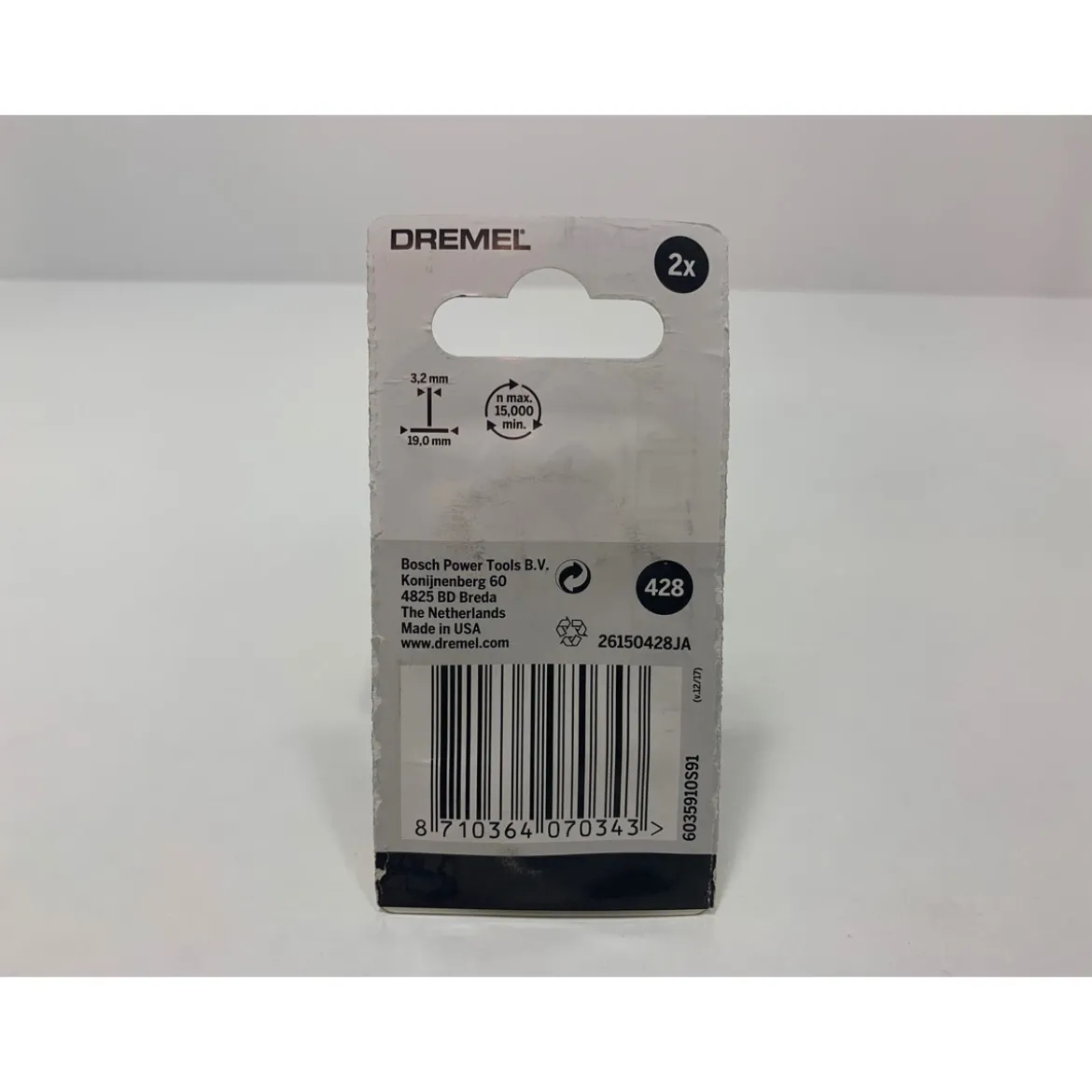 DremelStahl-Drahtbürste Durchmesser 19,0 mm 2 Stück