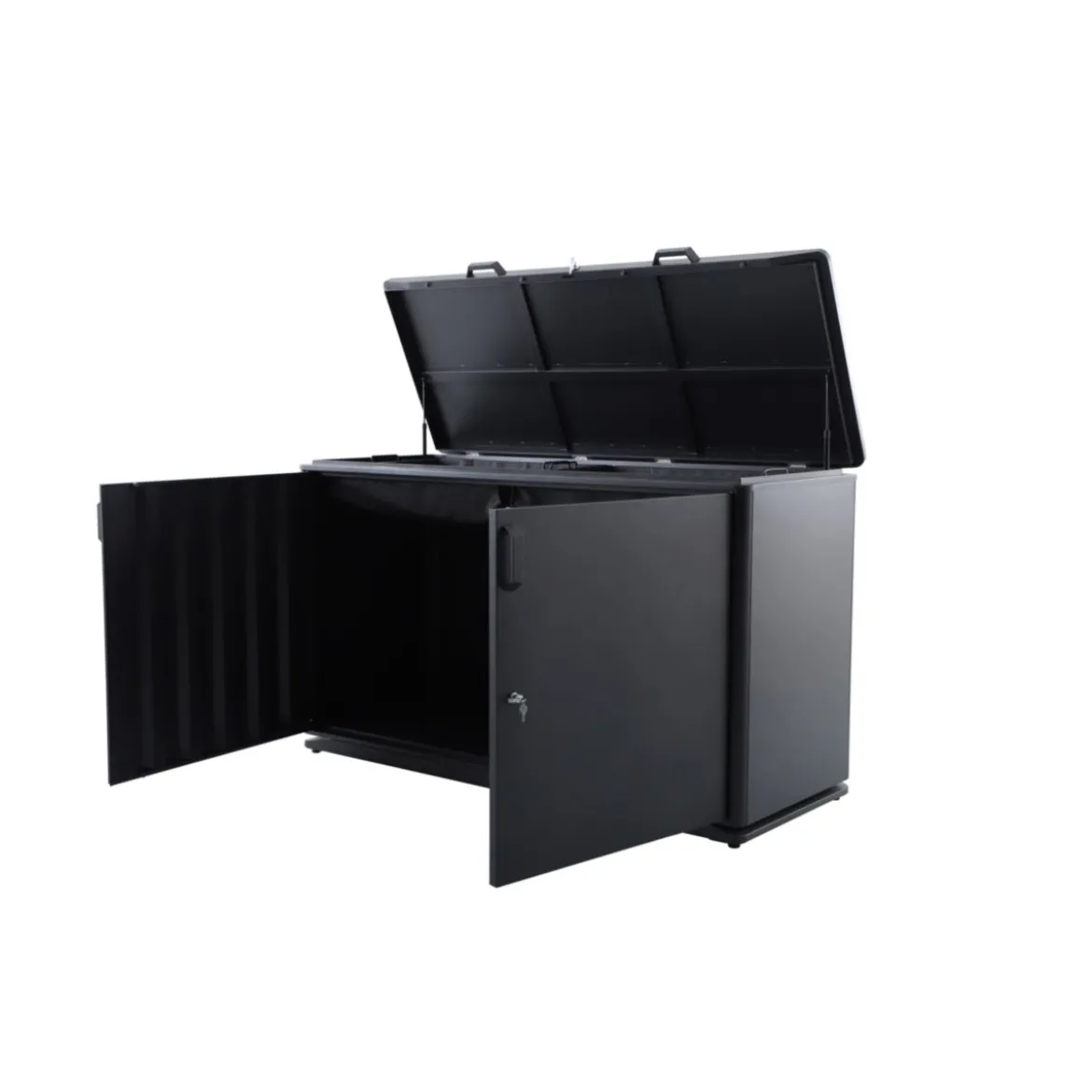 Durabil Multifunktionsschrank Klassik Metall 206x81x122cm