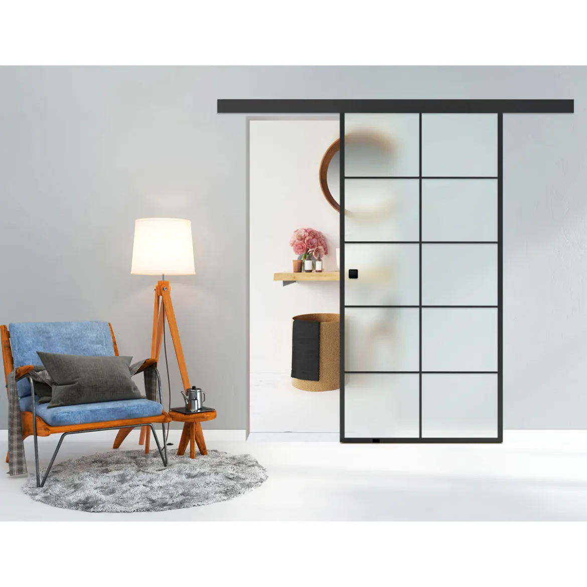 Durabil Glasschiebetür-Set Loft