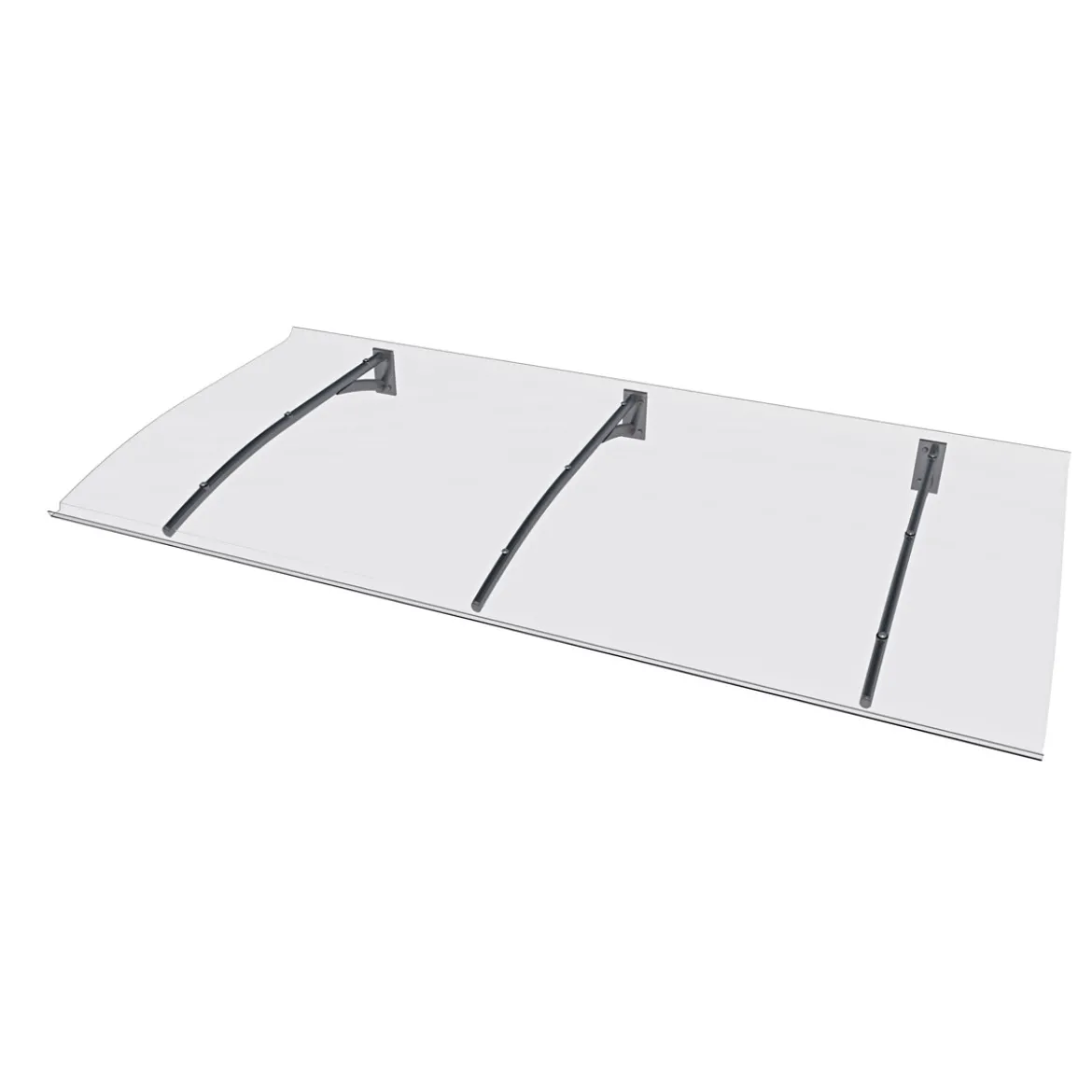 DURABIL Pultvordach Typ PT Secco 200200x90x22 cm