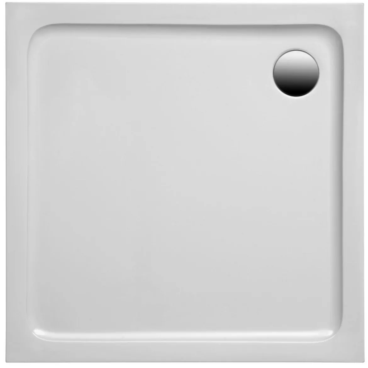 Duschwanne quadratisch 80x80x3cm weiss