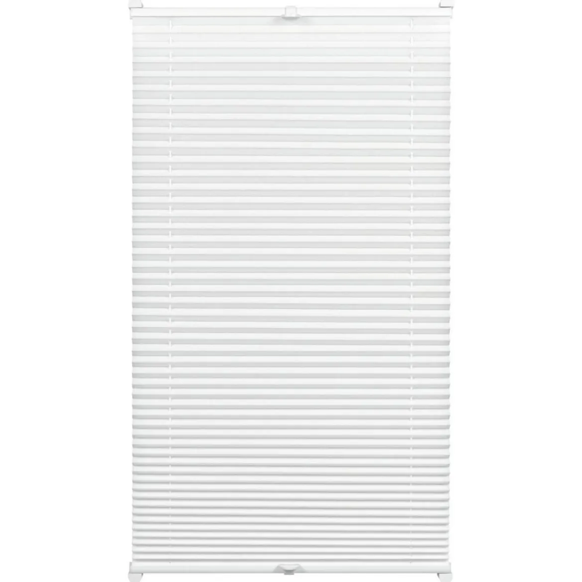 Easy-Fix Plissee 65x130 weiss2 Bedienschienen