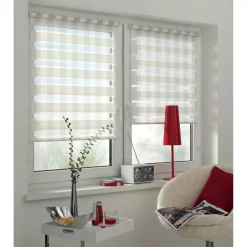 Easyfix Rollo Karo 60x150 cm weiß