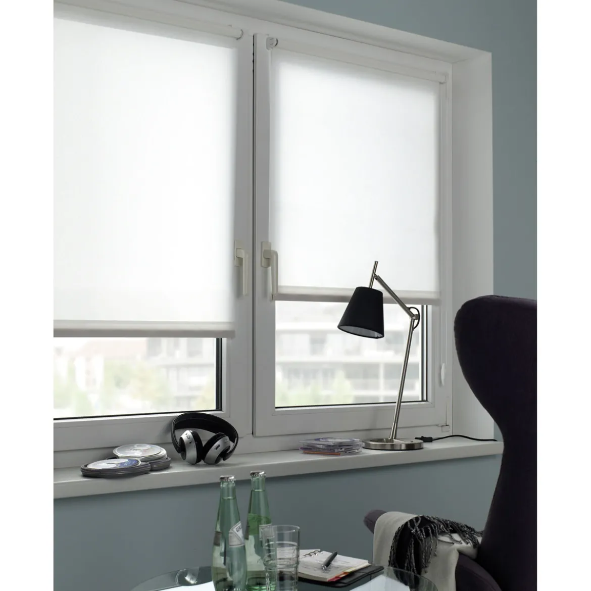 EasyFix Rollo reinweiss 45x150cm