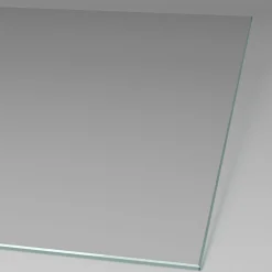 Eckeinstieg 4-teilig silber klar hell1800x750-900x750-900 3-/4-mm ESG