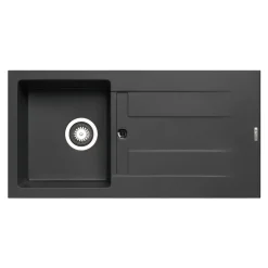 Einbauspuele ATHLOS 86x43,5 cm 1B 1DGranit Carbon