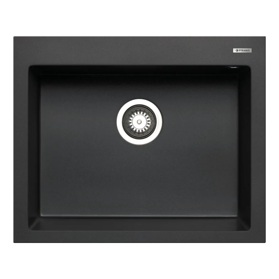 Einbauspuele ISTROS 61x50 cm 1BGranit Carbon