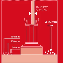 Einhell GE-DP7935N-ALLECO Schmutzwasser-pumpe