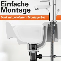 EislWT-Armatur Claudio,chrom,Kartusche mit