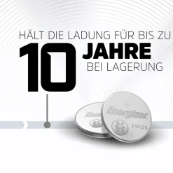 Energizer Knopfzelle „Ultimate“, CR2016, 2 Stück