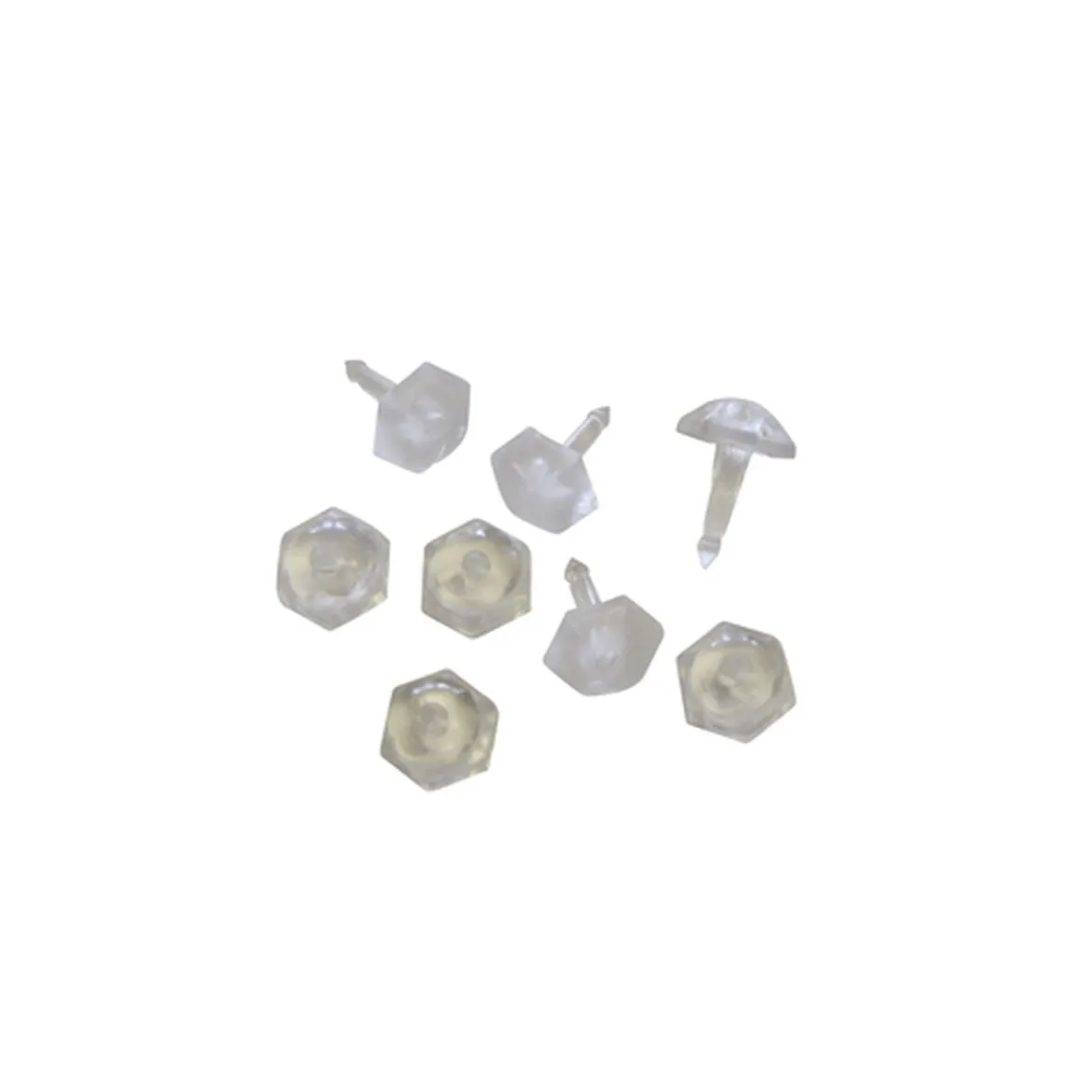 Faltenstecker glasklar