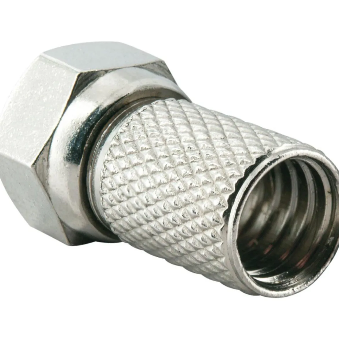 F-Aufdrehstecker 6,8-7mm 10Stück
