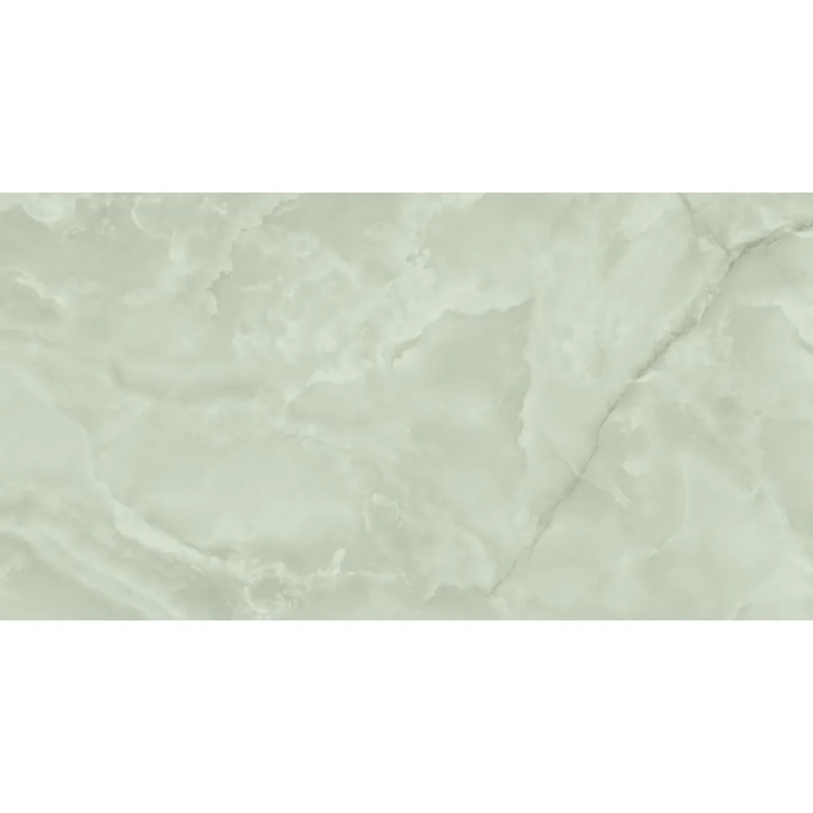 Feinsteinzeug Ginza mint poliert 60 x 120 x 0,7 cm