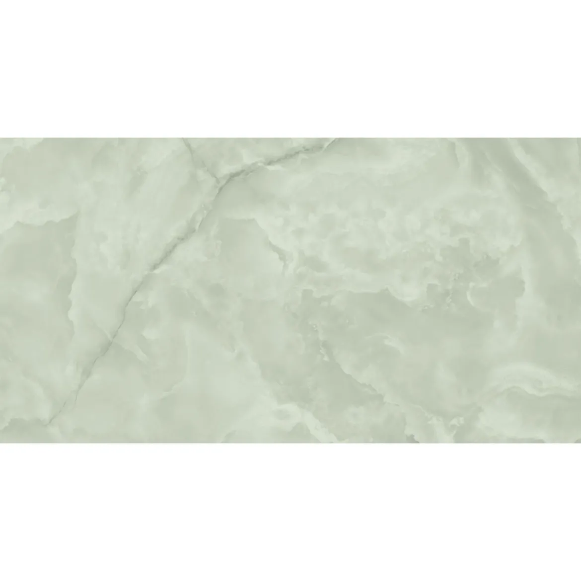 Feinsteinzeug Ginza mint poliert 60 x 120 x 0,7 cm