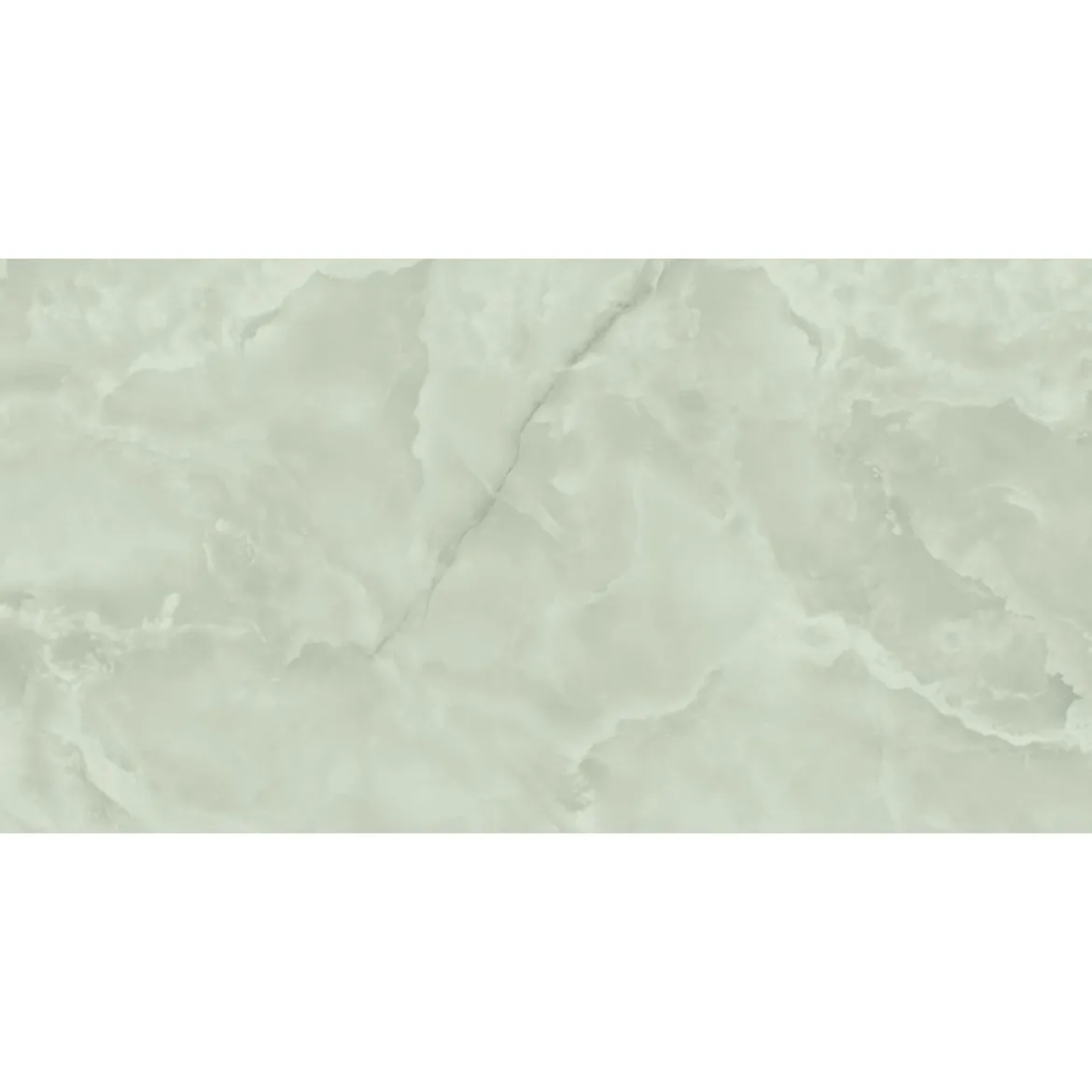 Feinsteinzeug Ginza mint poliert 60 x 120 x 0,7 cm