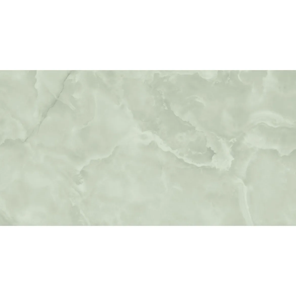 Feinsteinzeug Ginza mint poliert 60 x 120 x 0,7 cm