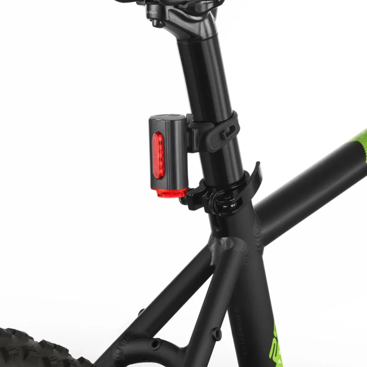 Fischer Bikes Akku-Rücklicht Twin mit Bodenbeleuchtung