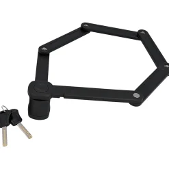 Fischer Bikes Faltschloss mit Halter 85 cm