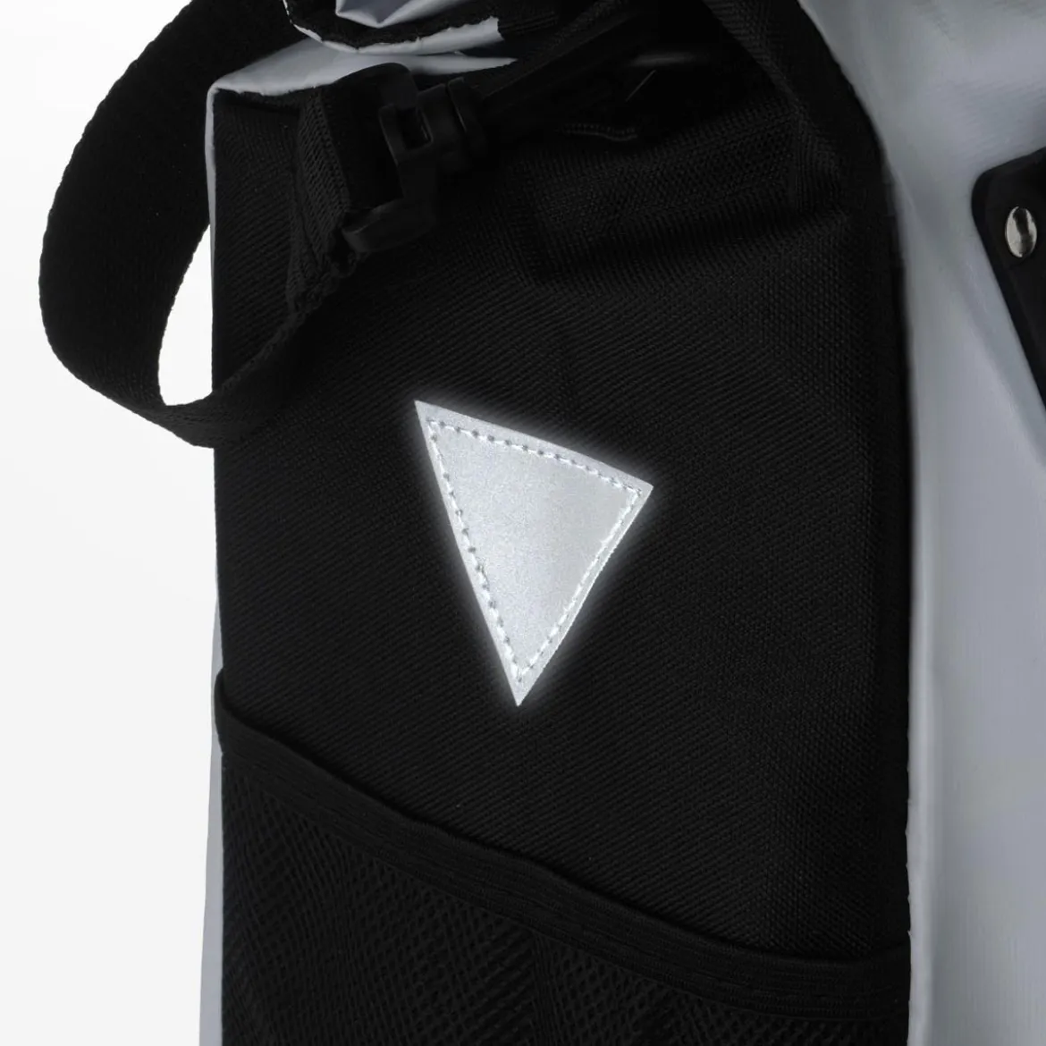 Fischer Bikes Gepäckträgertasche Kurier weiß
