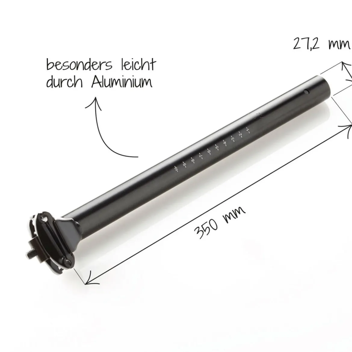 Fischer Bikes Sattelstütze Patent 27,2 mm