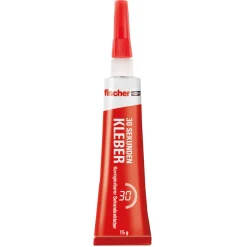 Fischer30-Sekunden Kleber Ganz ohne Werkzeug