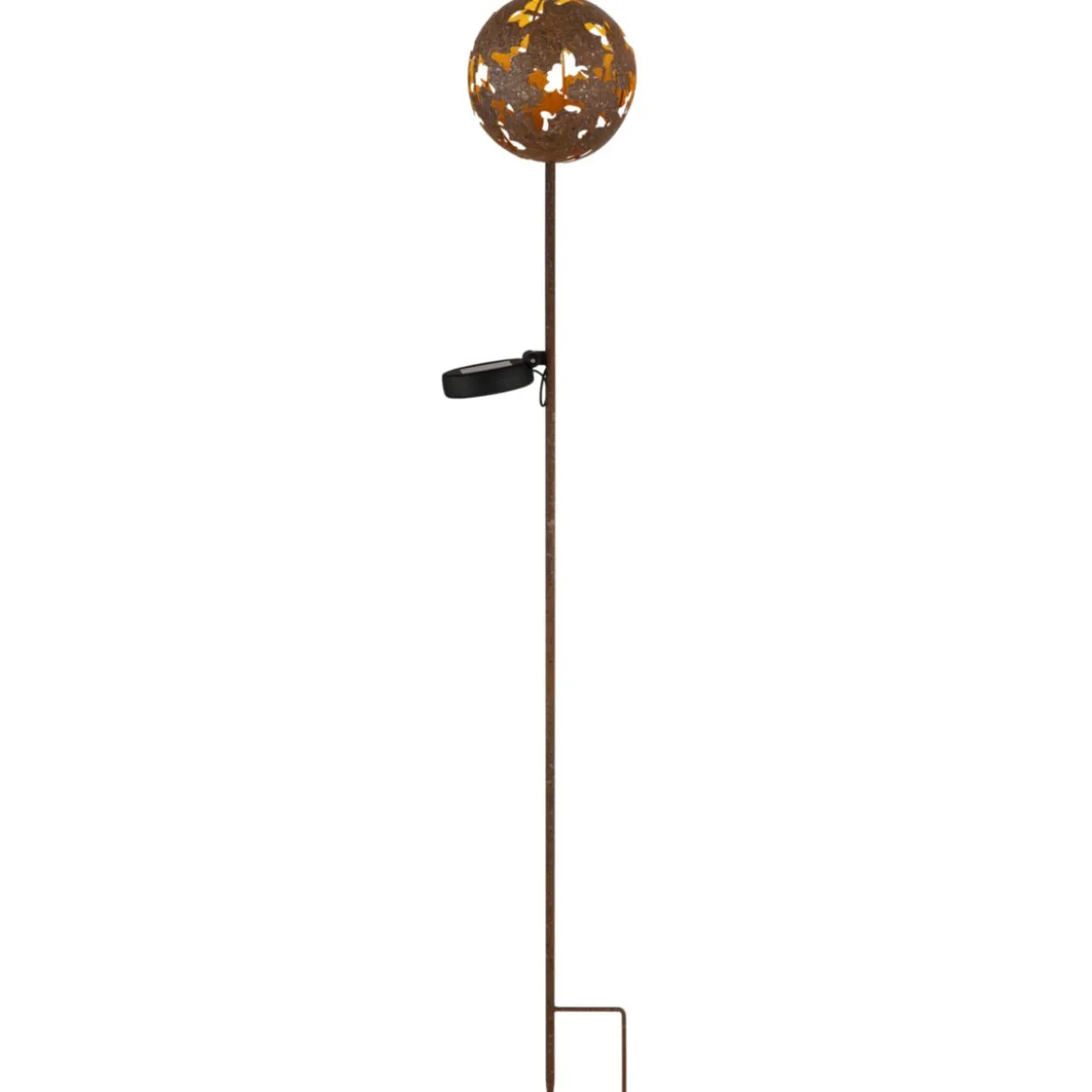 Flector LED-Solarspieß Rost 91,5 cm