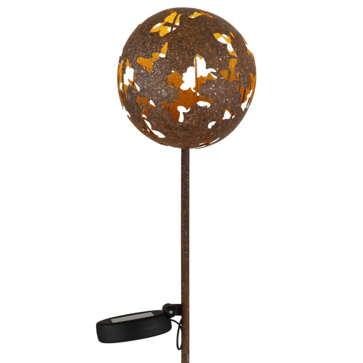 Flector LED-Solarspieß Rost 91,5 cm