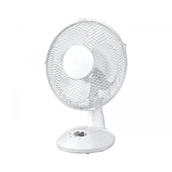 Flector Technik Tischventilator Jupiter Durchmesser 23 cm weiß