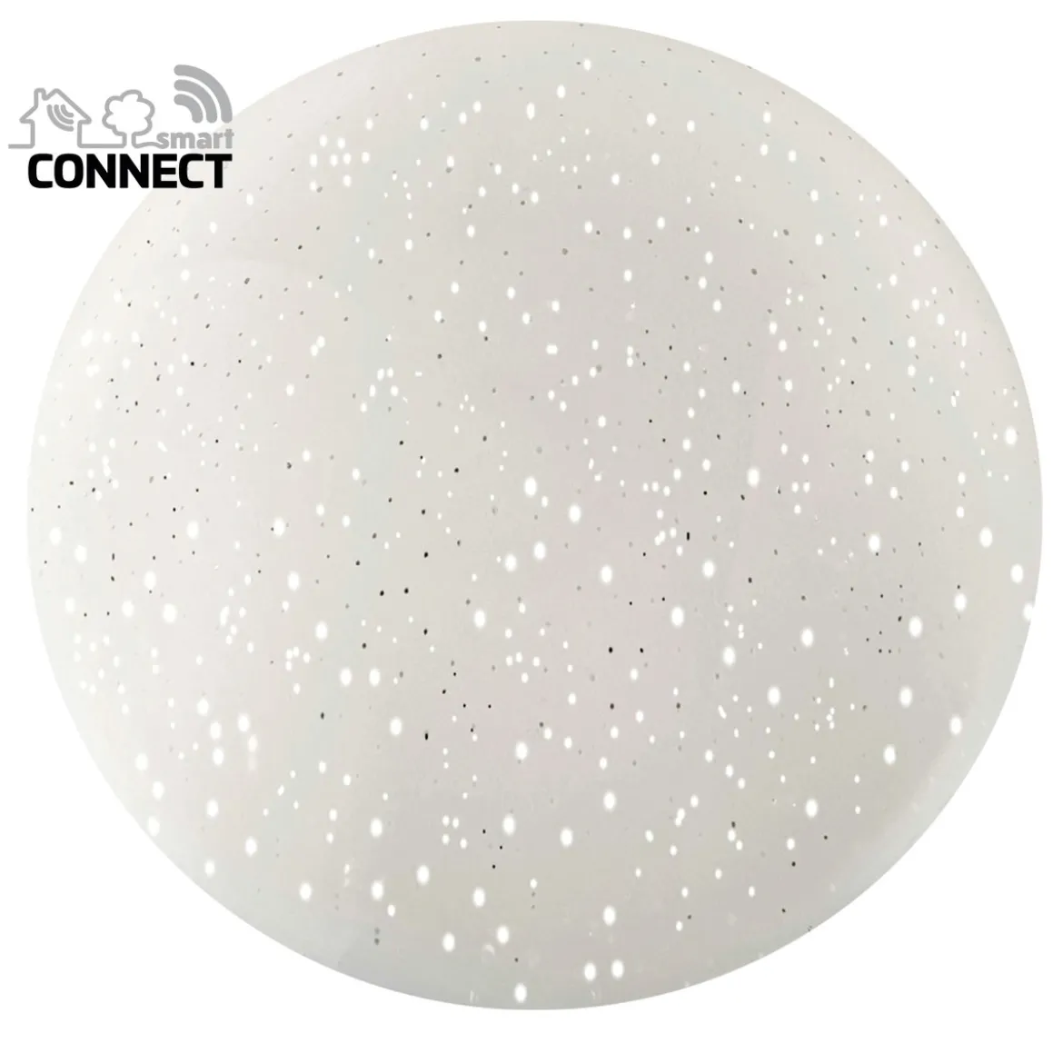 Flector LED-Deckenleuchte Smart Connect 40 x 11 cm weiß