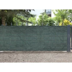 floraworld Sichtschutz HPDE-Gewebe Rolle grün 180g/M2 5x1,5 m