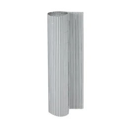 floraworld Sichtschutz Kunstst. silber 3,0x0,9 m