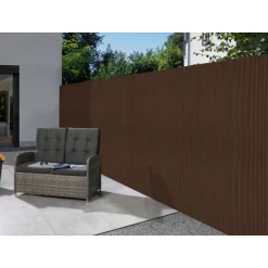 floraworld Sichtschutz premium+ dunkelbraun 3,0x1,8 m