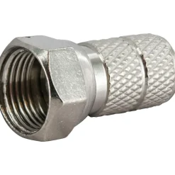 F-Stecker 6,5mm 4Stück