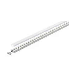 Function Base Profil mit Diffusor 200 cmAlu eloxiert/Satin Alu/Kunststoff